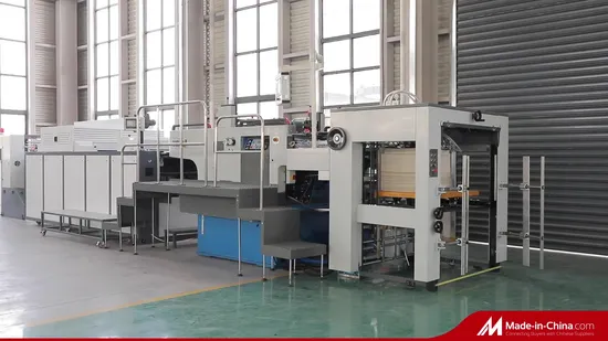 Automatic Swing Cylinder Screen Printing with UV Curing Varnish Coating Drying Machine